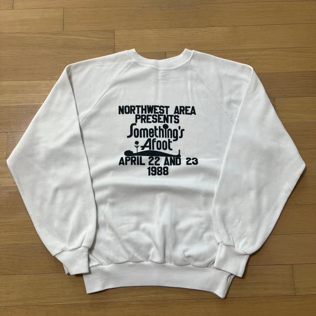 80년대 빈티지 스웻셔츠 맨투맨 미국 제조