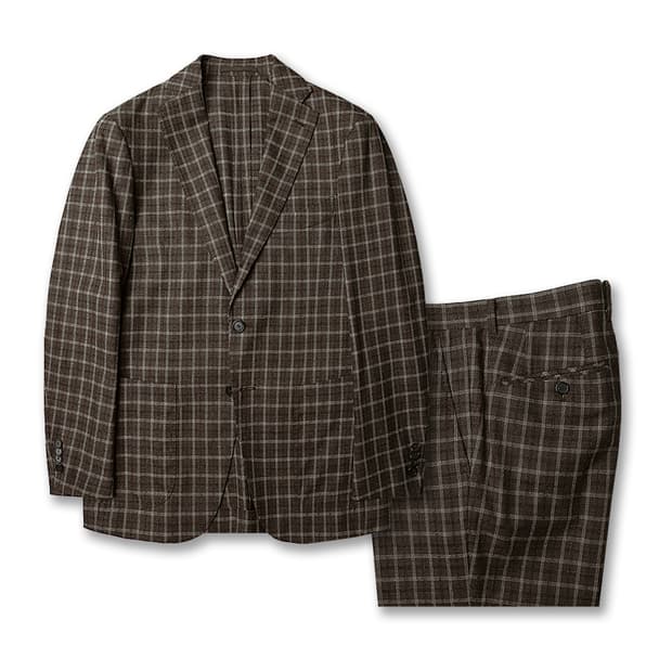 맨온더분 [Man On The Boon] 바르베라 까노니코 체크 수트