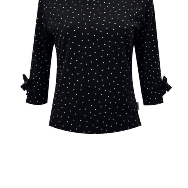 체메씨 STARRY HALF TEE (BLACK)