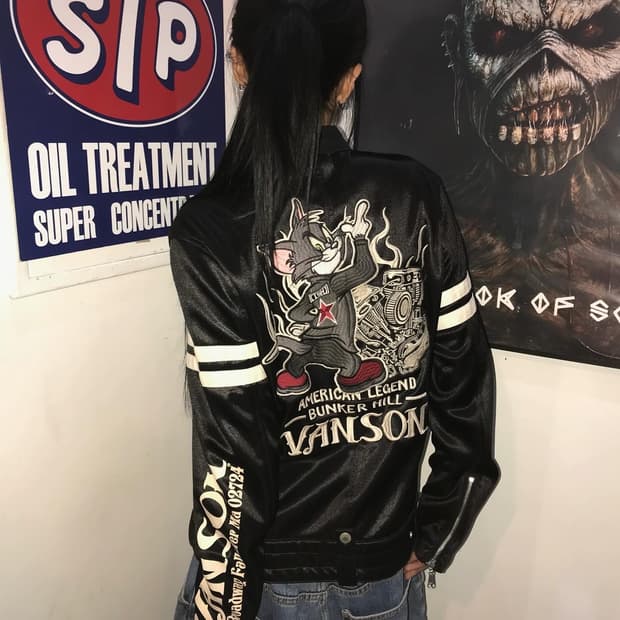 Vanson X Tom&Jerry Rider Jacket
