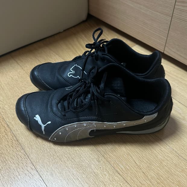 푸마 스피드캣 빈티지 블랙 실버 240
