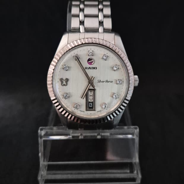 [오버홀/올제치] RADO Silver Horse 빈티지 오토매틱 시계