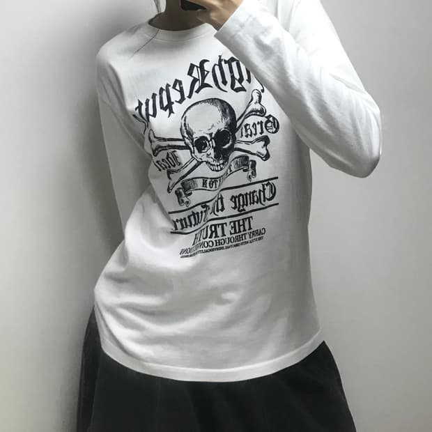 ☠️스컬 펑크 긴소매☠️