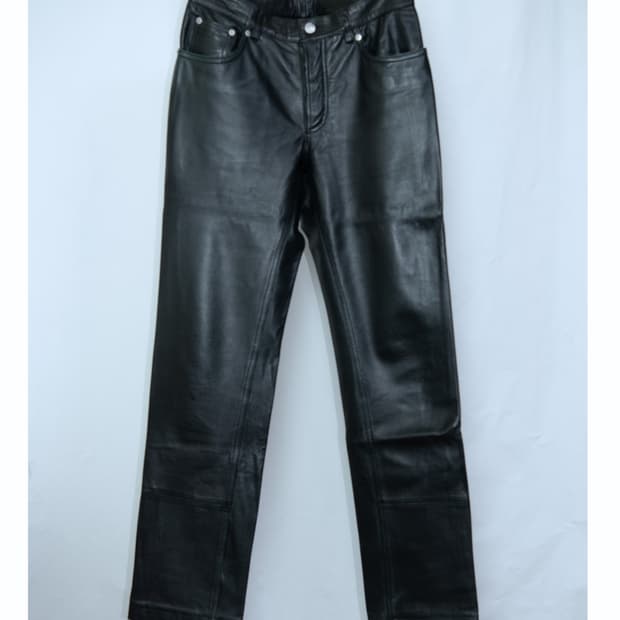 Helmut lang 97aw leather pants 31