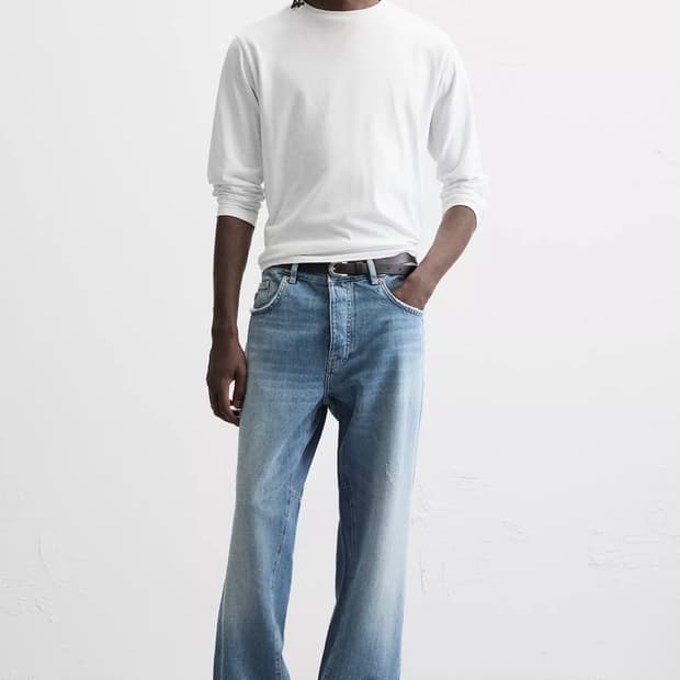 자라 릴렉스핏 리워크 데님