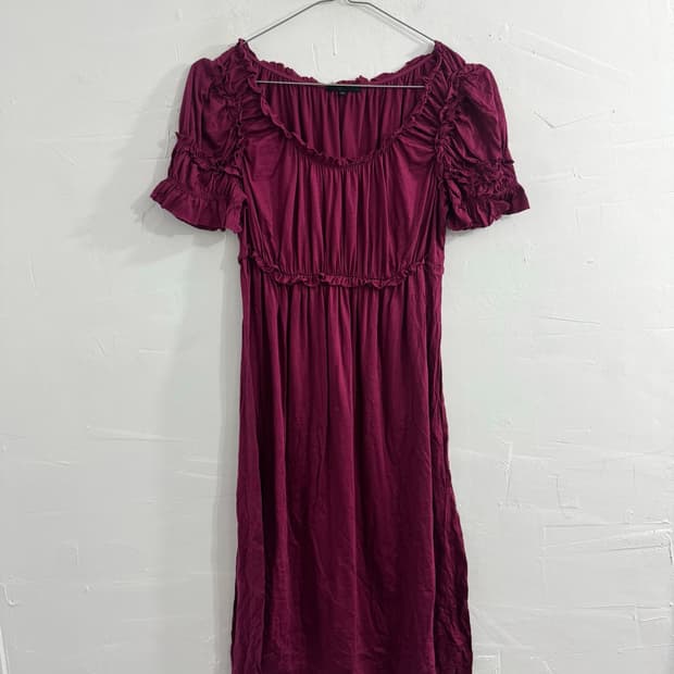 fragile frill detail onepiece