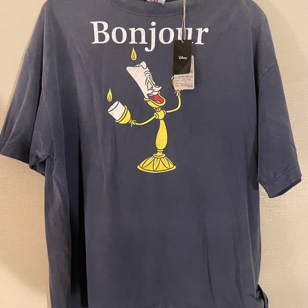 세인트미카엘 디즈니 bonjour 티셔츠 (XL)