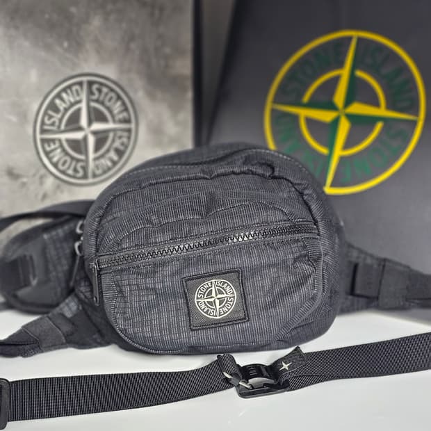 스톤아일랜드 립스탁 리플렉티브 바디백