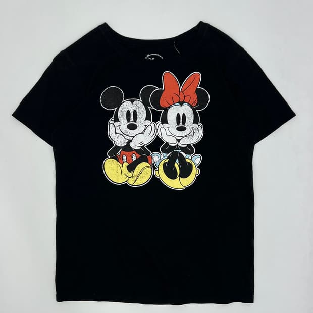 디즈니 프린팅 반팔 티셔츠