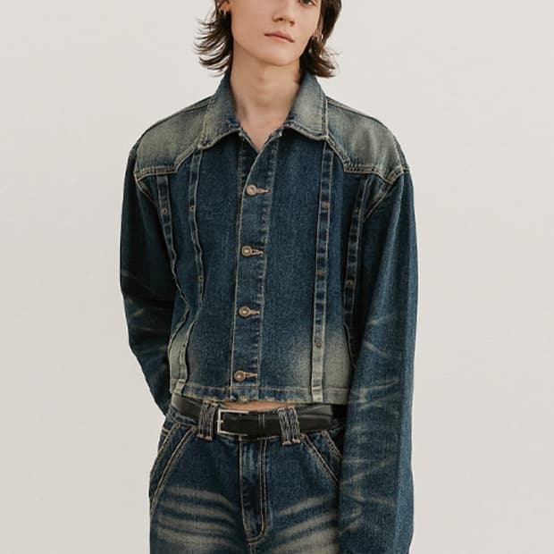 [구매글] ESC STUDIO 부츠컷 데님 팬츠 블루 색상 구입합니다