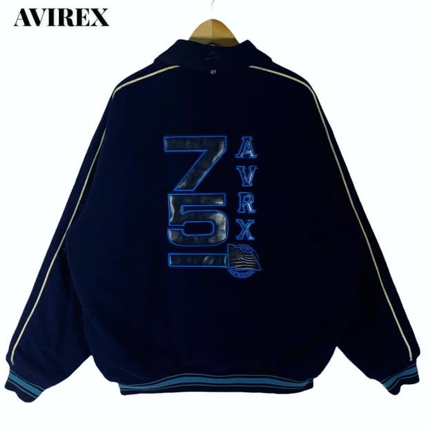 Avirex Reversible Wool Varsity