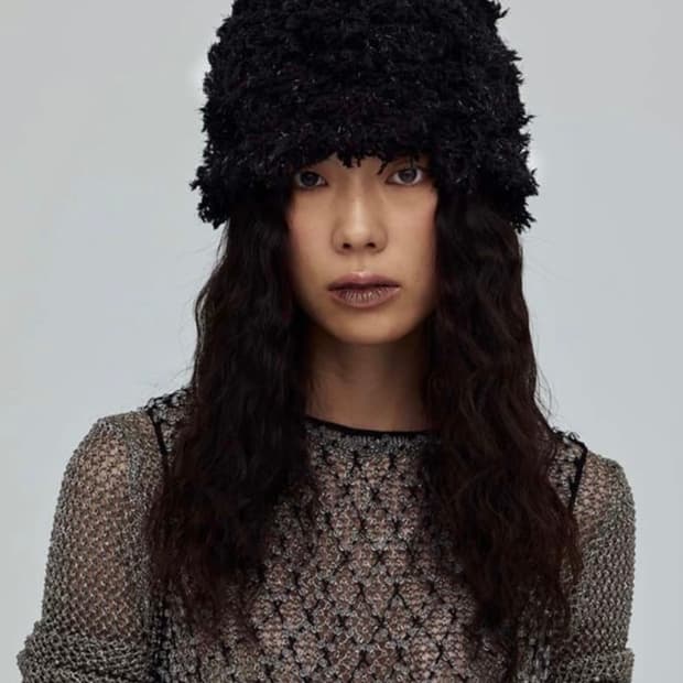 GORRO GORRA 고로고라 블랙 비니