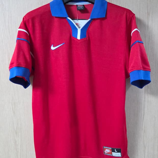 (착샷) 나이키 국가대표 유니폼 올드 져지 1998 레트로