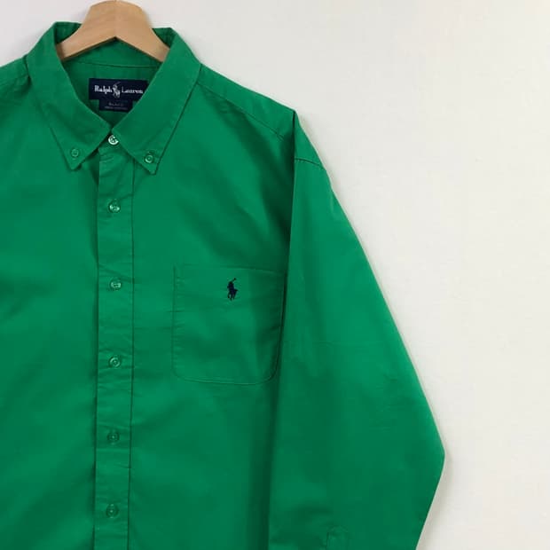 XL 폴로 솔리드코튼 셔츠