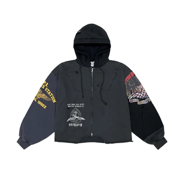 (구매) 프로토콜 인덱스 업사이드 다운 후드집업