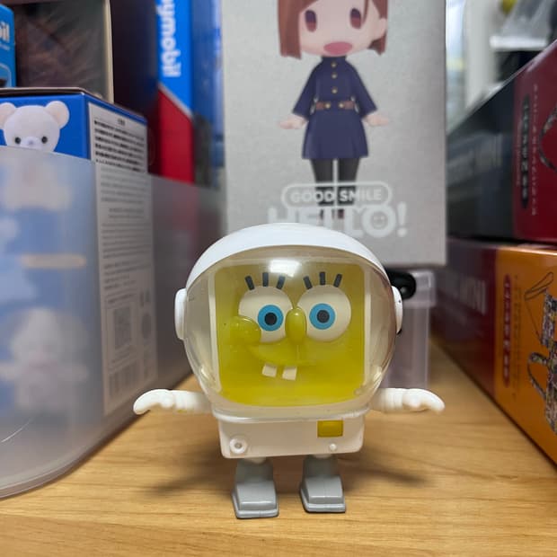 해피밀 스펀지밥 스폰지밥 우주인 미개봉품