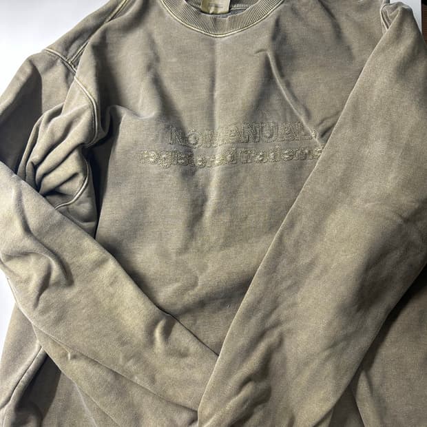 노매뉴얼 맨투맨 2022