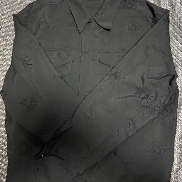 유스 트러커 자켓 블랙 L