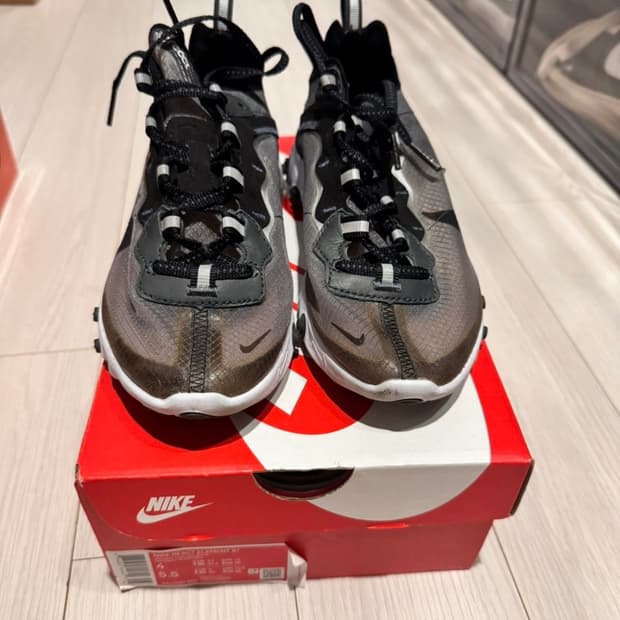 나이키 리액트 엘리먼트 87 앤트러사이트 블랙 225