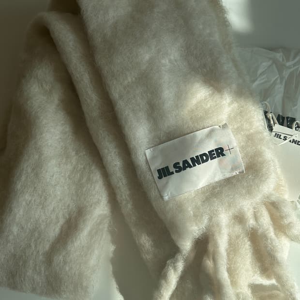 질샌더 모헤어 머플러 J40TE0118J40041100