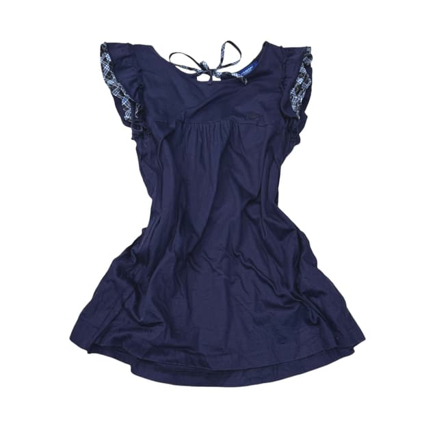 Burberry navy check top