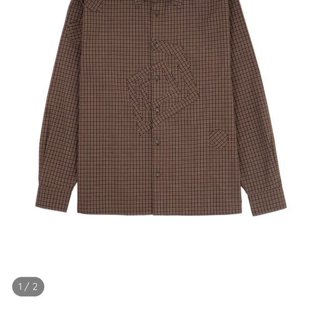 요석 Vertigo shirts(Brown) 1 사이즈 새상품