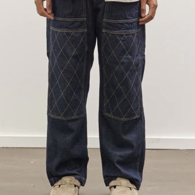 캐피탈 럼버팬츠 인디고 3사이즈