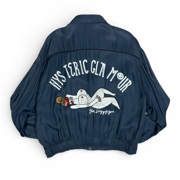 🕑Hysteric Glamour 90s pinup girl jacket