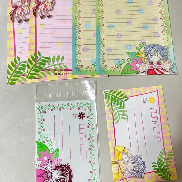 고전 달빛천사 편지지세트