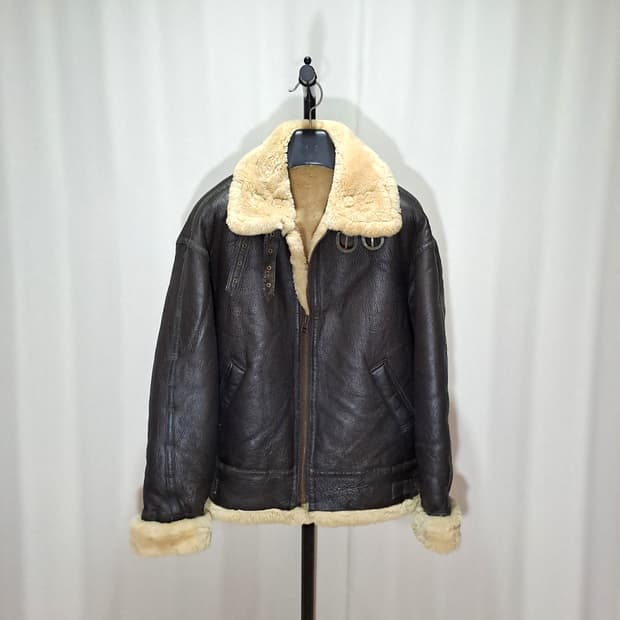 (택포) 양가죽 B-3 무스탕 국내생산 110 B786