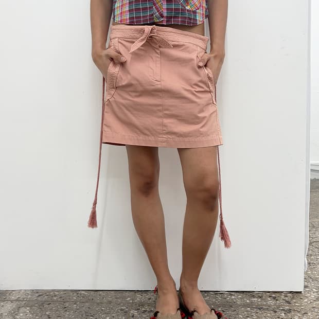 빅터앤롤프 테슬 미니 스커트