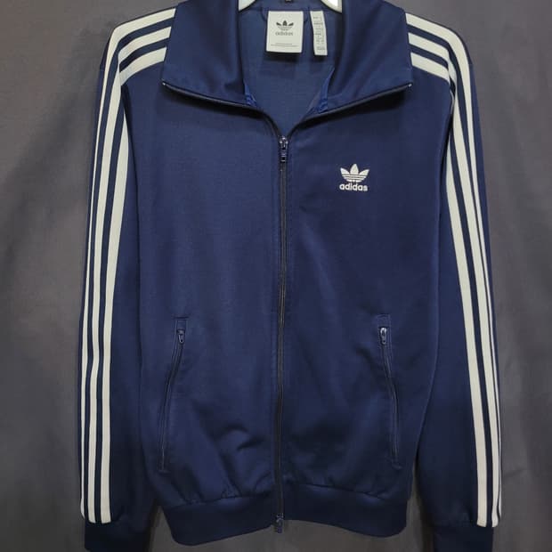 아디다스 불꽃 파이어버드 곤흰 네이비 베켄바우어 트랙탑 져지 