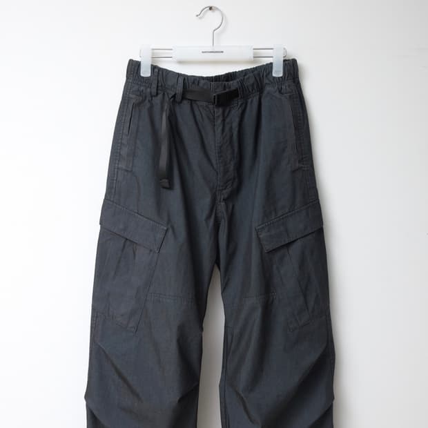 해칭룸 밀팬츠 워시드 인디고 (2)