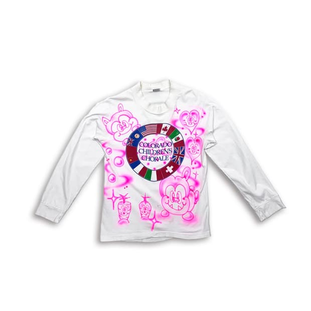 hara 2025 rabbit long sleeve (white)