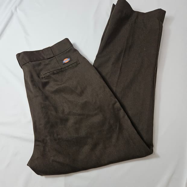 디키즈 874 오리지널 브라운 치노팬츠 코튼 워크팬츠 바지 34