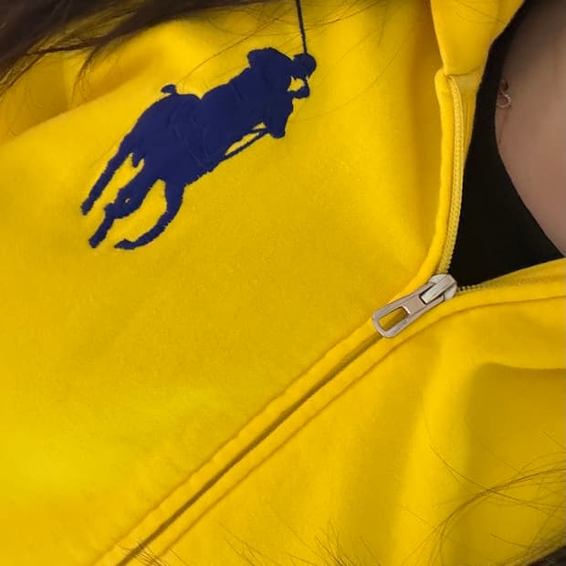 폴로 빅포니 후드집업