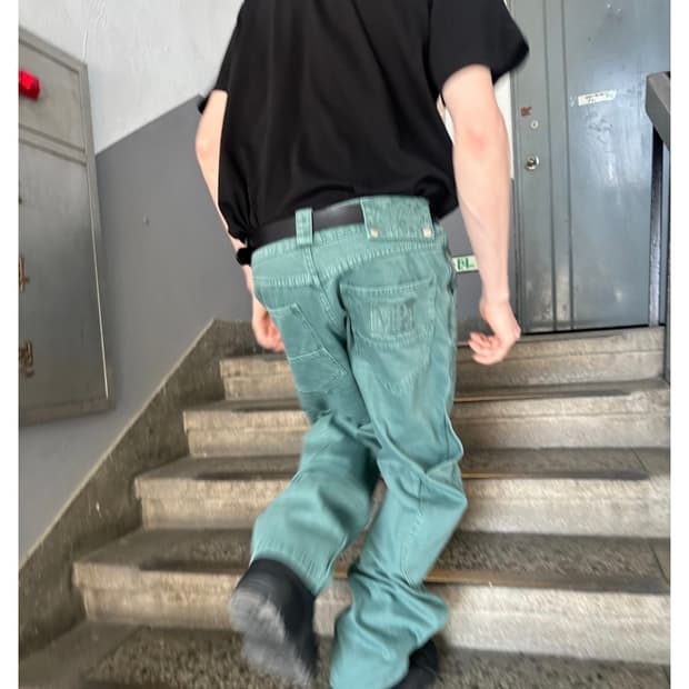 MPa CALF POKET PANTS