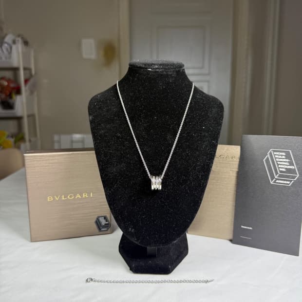 불가리 세이브 더 칠드런 비제로원 락 네클리스 목걸이