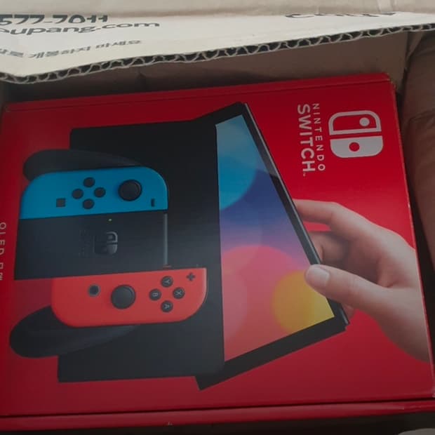 닌텐도 스위치 네온블루레드 미개봉