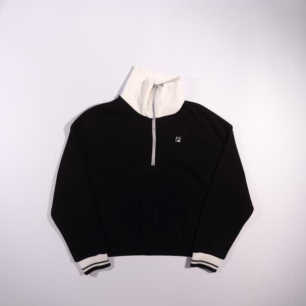 휠라 반집업 맨투맨 B553