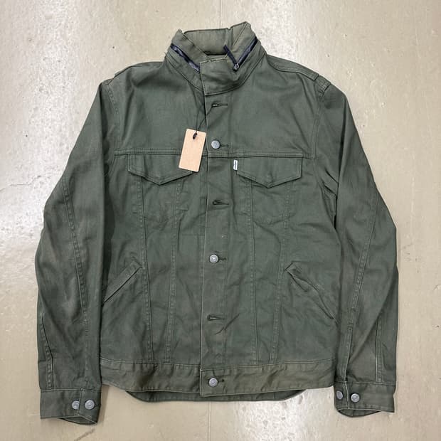 Levi's 카키색 자켓