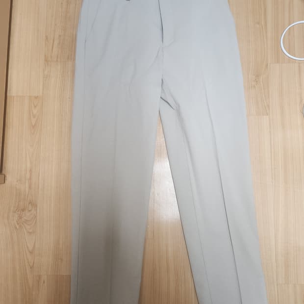 지오다노 베이지 기모 슬랙스 82