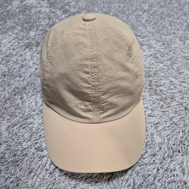 노스페이스 나일론 볼캡 베이지