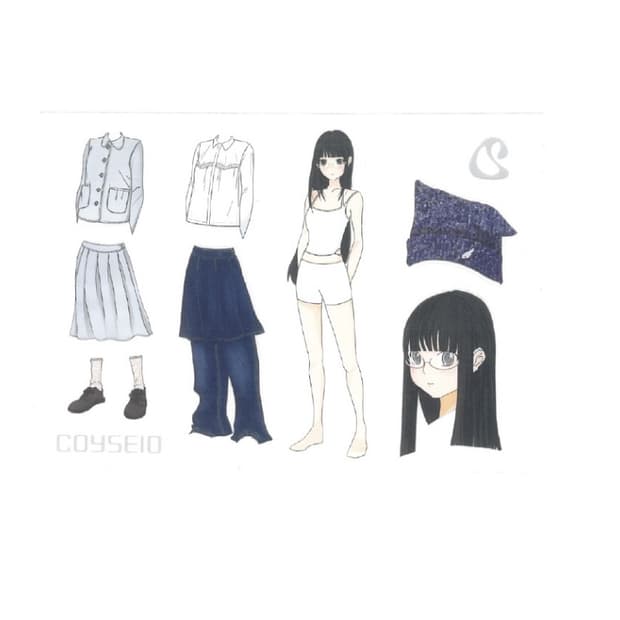 코이세이오 25 fw 옷입히기 스티커