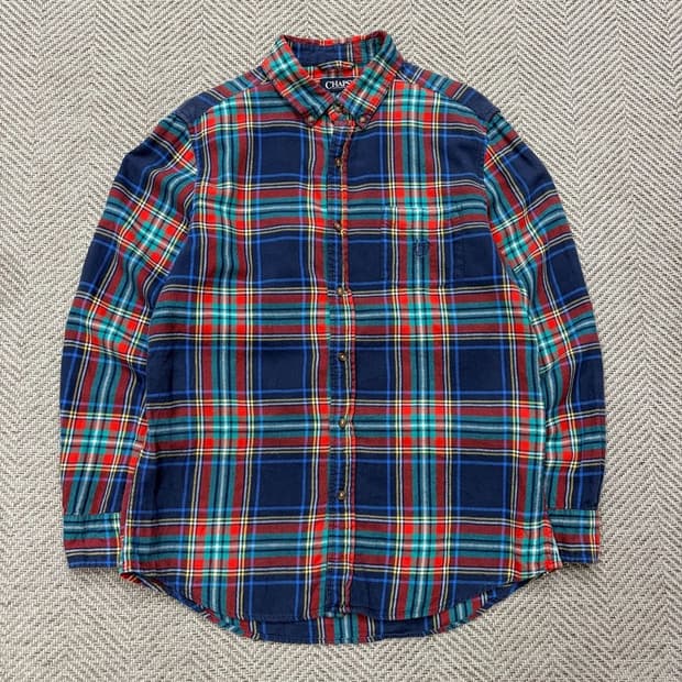 챕스 랄프로렌 체크 셔츠 v2894