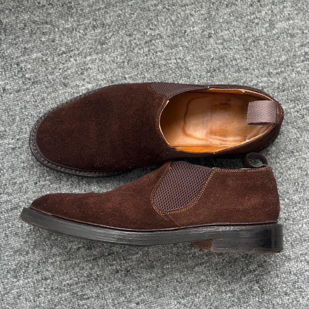 트리커즈 스웨이드 첼시 부츠 7.5(265)