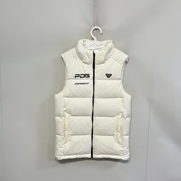 다이나핏 2021 거위털 패딩조끼 95 남녀공용 화이트
