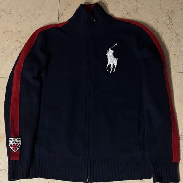 수능기념세일!)폴로 랄프로렌 빅포니 브리튼 니트집업