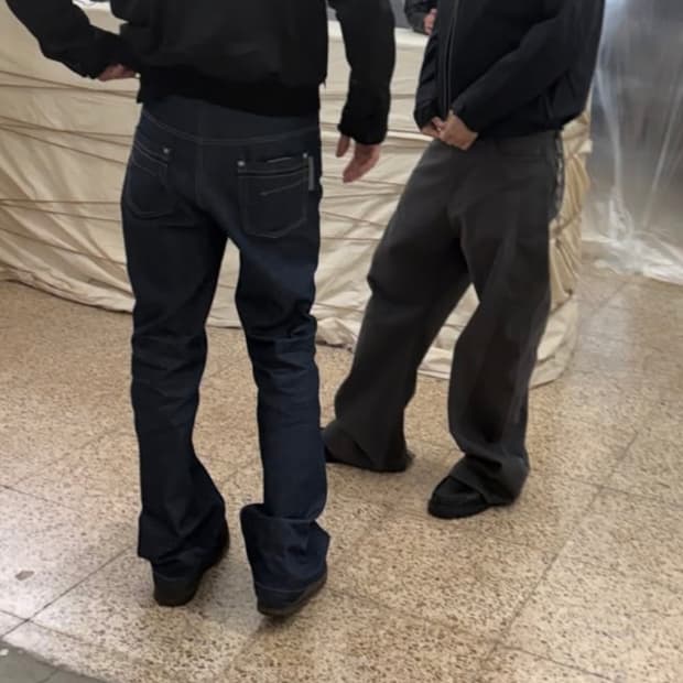 [L] XLIM EP.9 06 trousers indigo