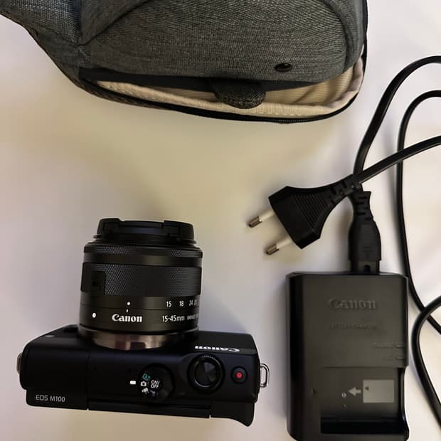 캐논 EOS M100 블랙 카메라